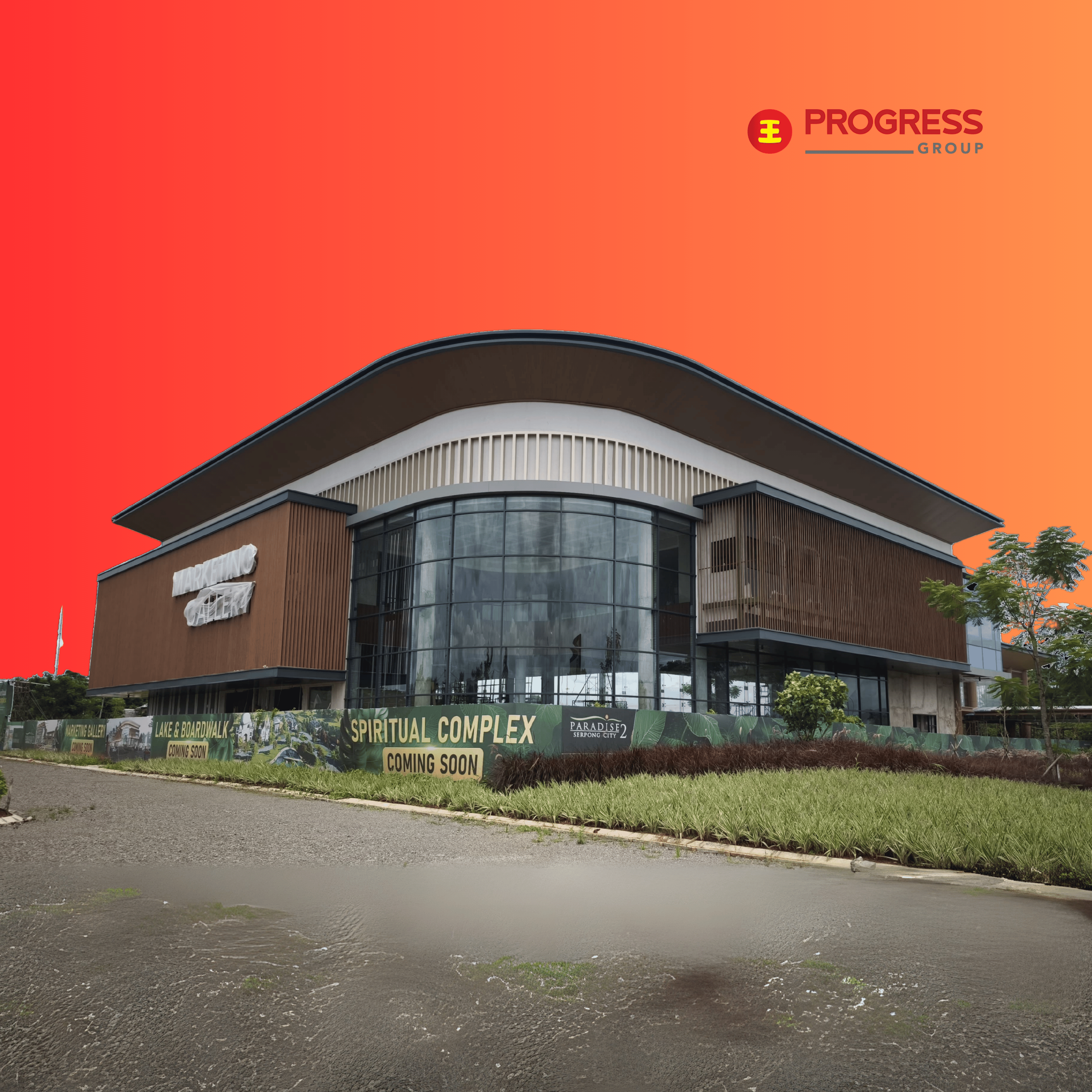 Desain Fasad Gedung 1